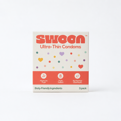 Swoon Ultra-Thin Condoms 3-pack box